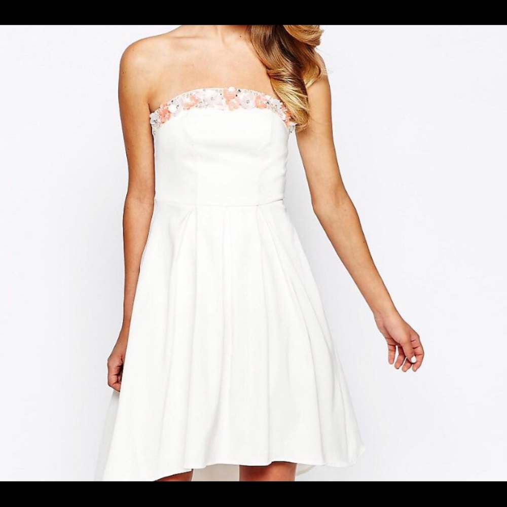 True violet satin dress